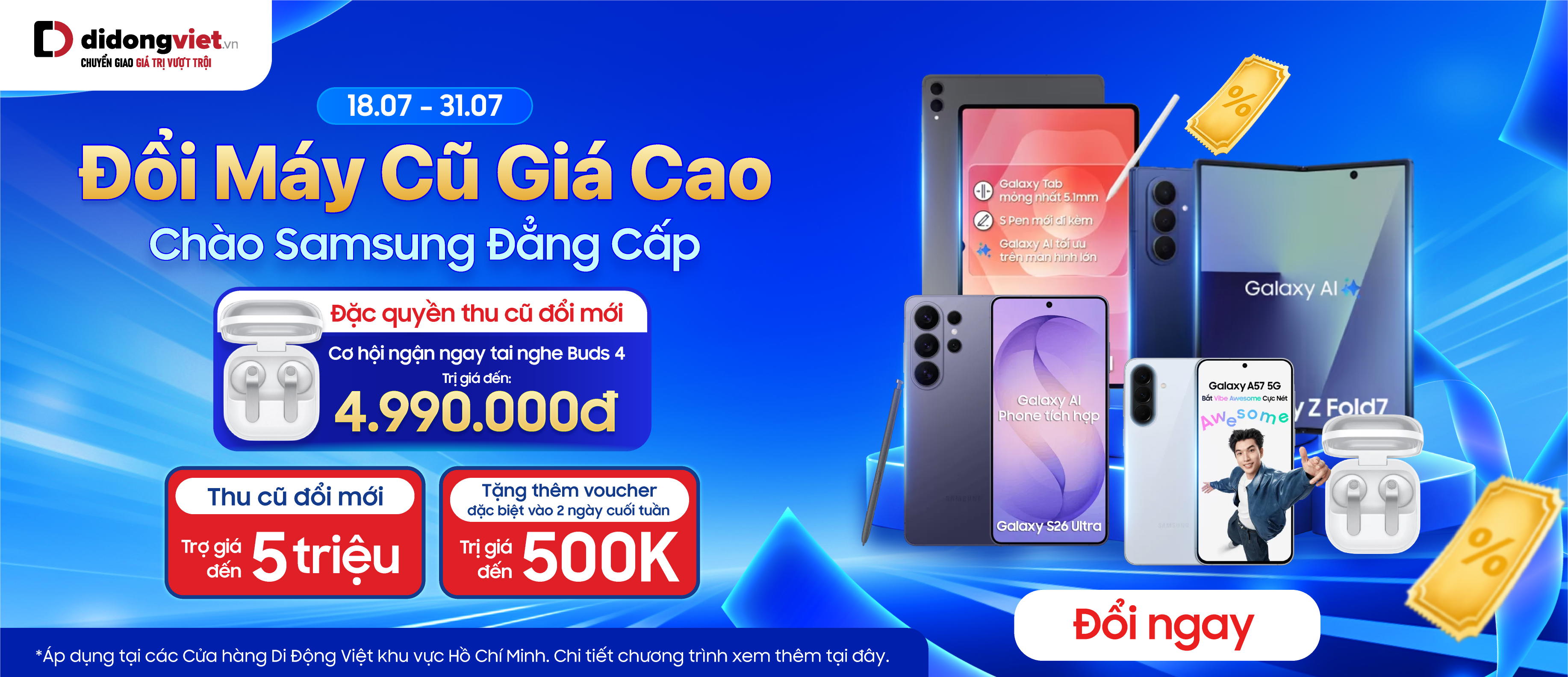Tuần Lễ Trade-in Samsung