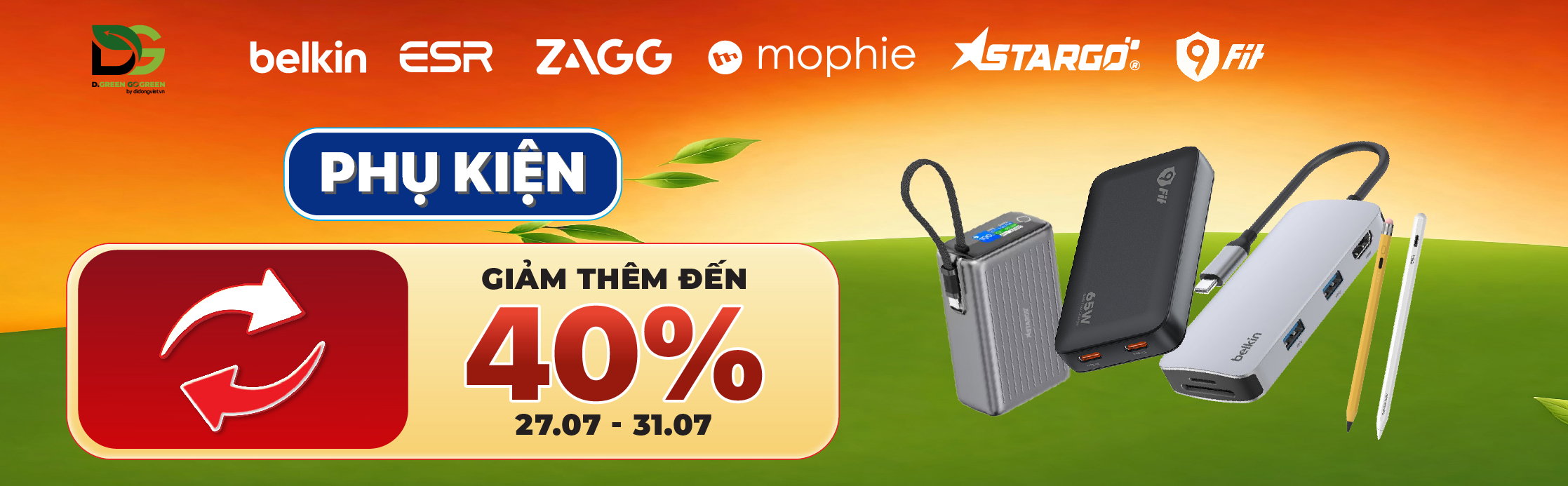 PHỤ KIỆN GIẢM THÊM ĐẾN 40%