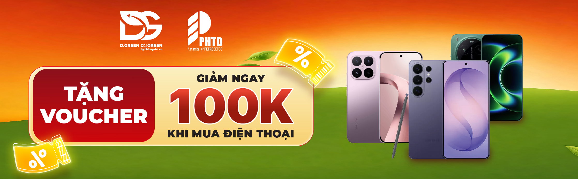 TẶNG VOUCHER 100K