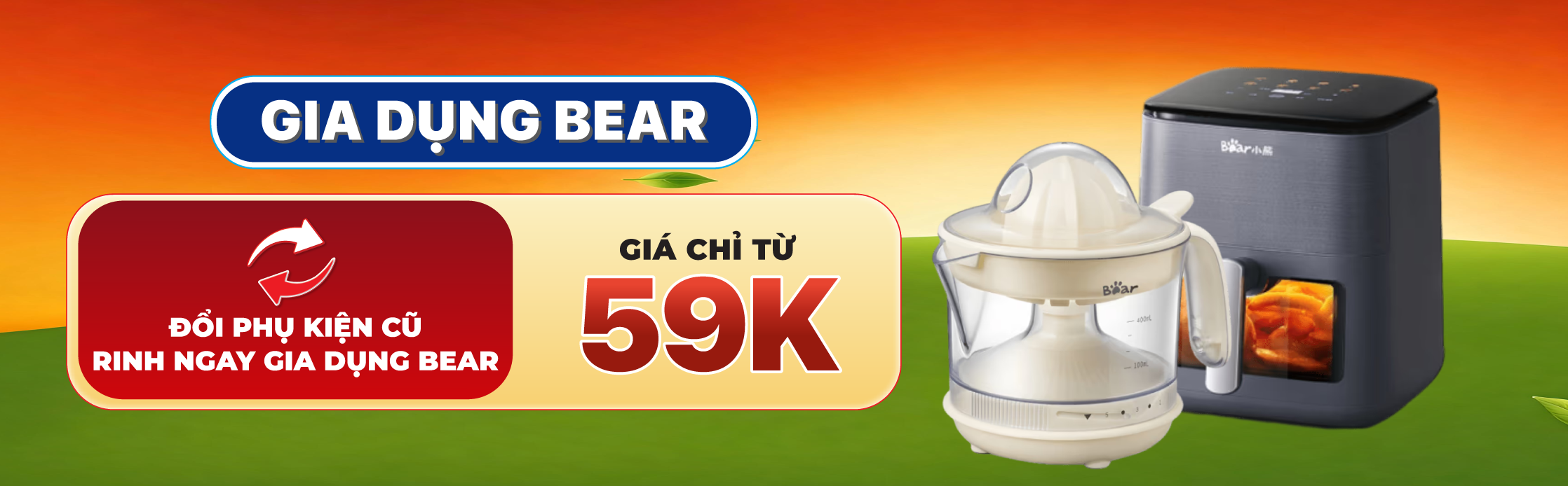 GIA DỤNG BEAR GÁI CHỈ TỪ 59K