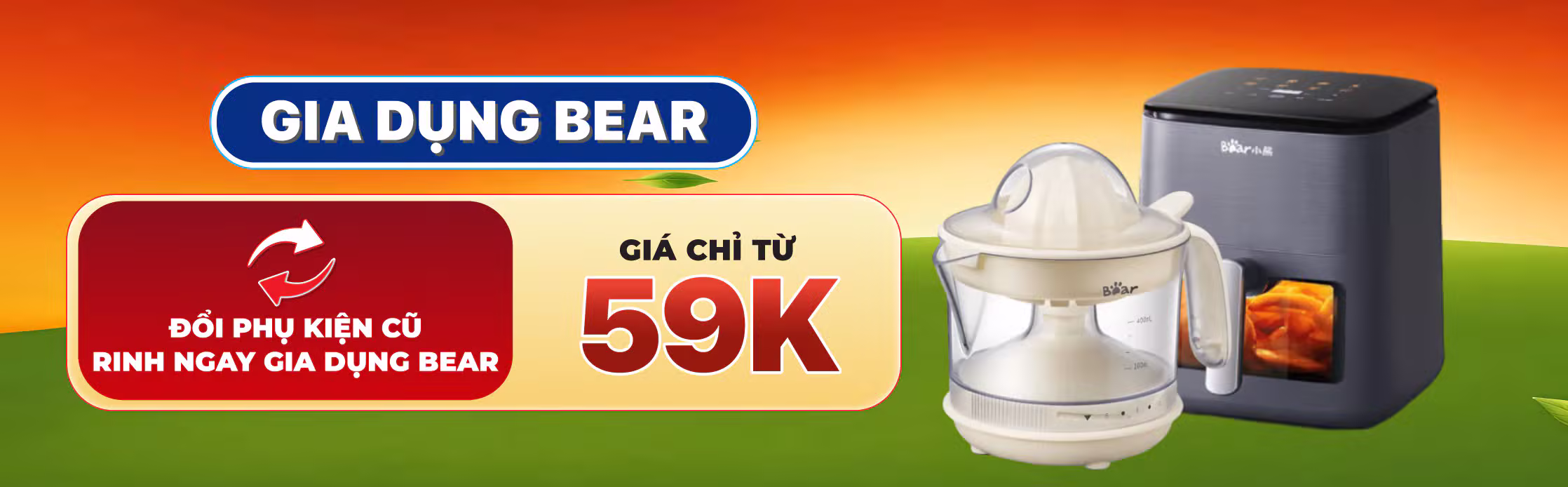 GIA DỤNG BEAR GÁI CHỈ TỪ 59K