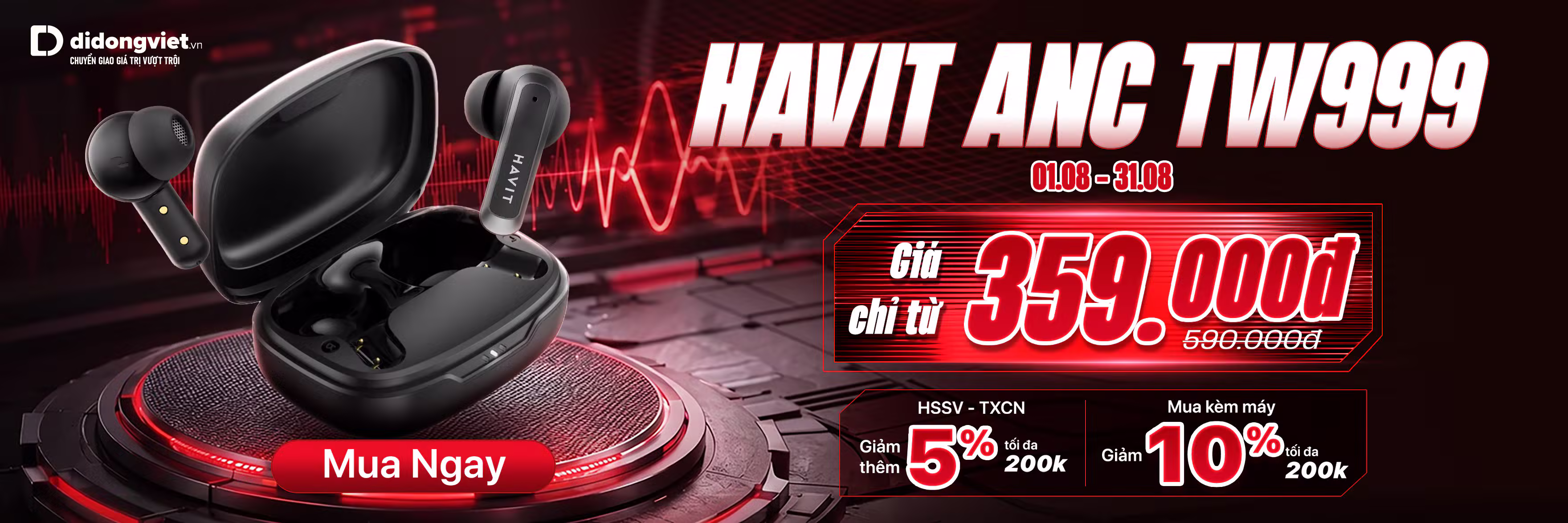 Tai nghe Havit TW999