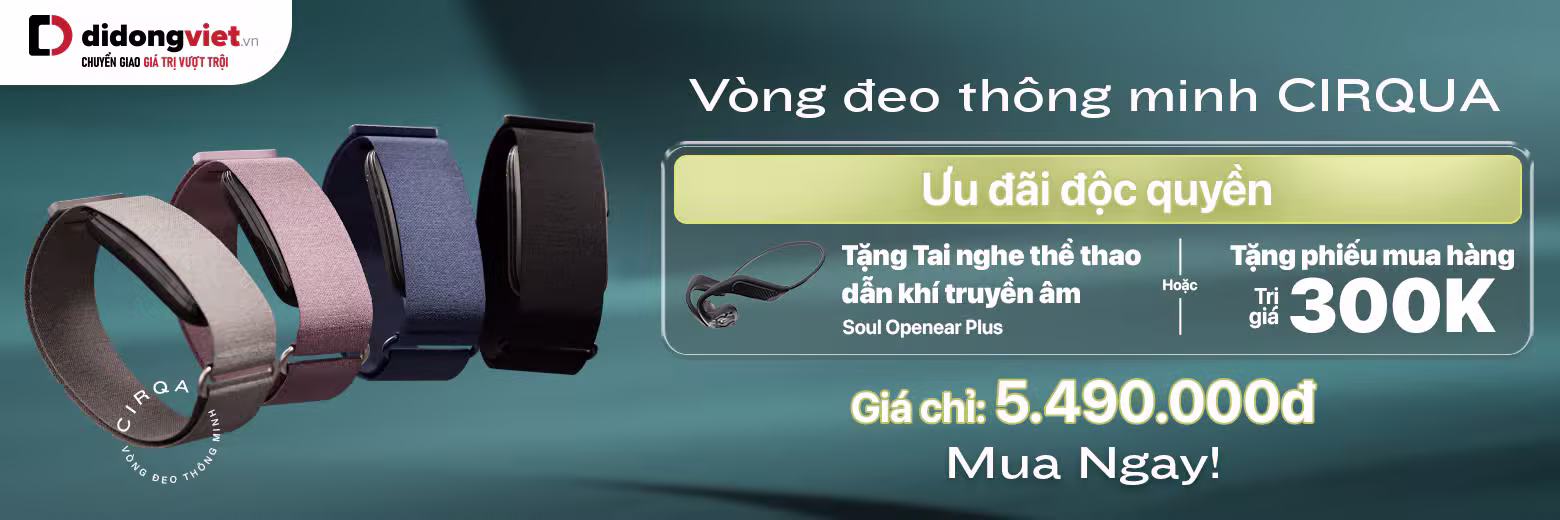 Vòng đeo tay thông minh CIRQUA