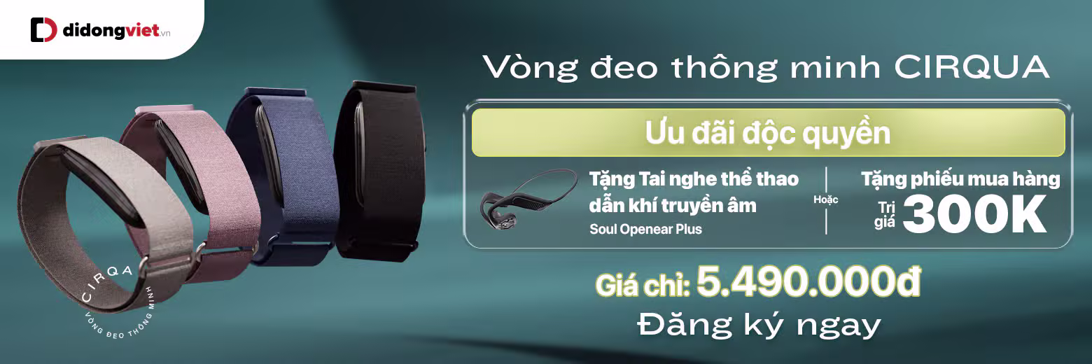 Vòng đeo tay thông minh CIRQUA