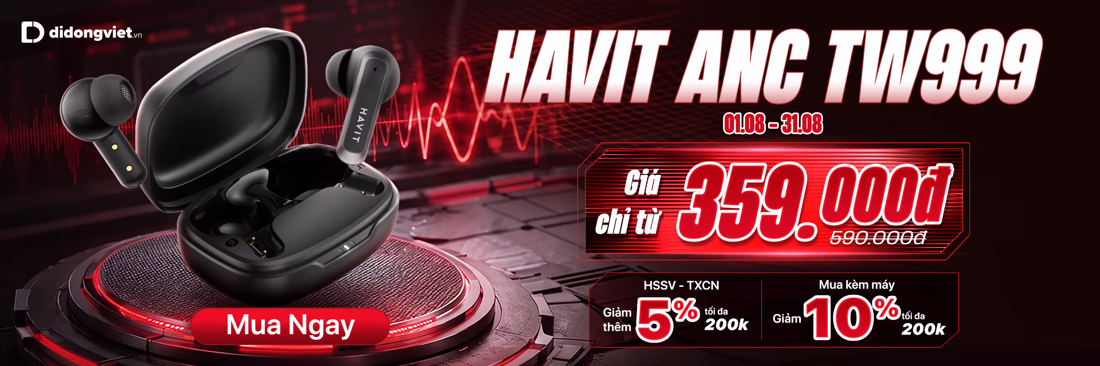 Tai nghe Havit TW999