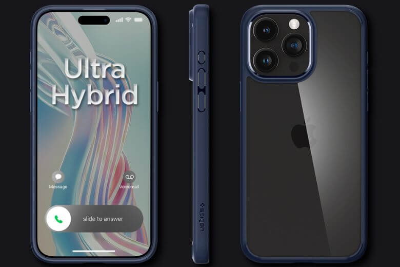 Ốp lưng iPhone 15 Pro Max Spigen Ultra Hybrid - Kết cấu với sự chặt chẽ và vừa khít từng chi tiết nhỏ nhất