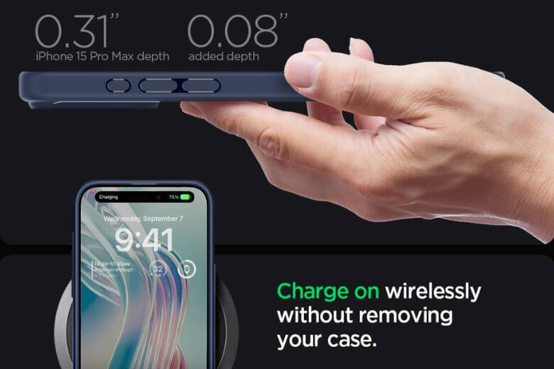 Tương thích chính xác, không có bất kỳ ảnh hưởng đến hiệu suất MagSafe