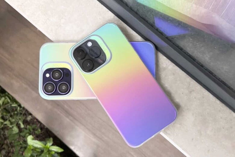 Ốp lưng iPhone 14 Pro Max ZAGG Snap Matte Iridescent - Ngăn chặn trầy xước và tổn thương cho iPhone khi tiếp xúc
