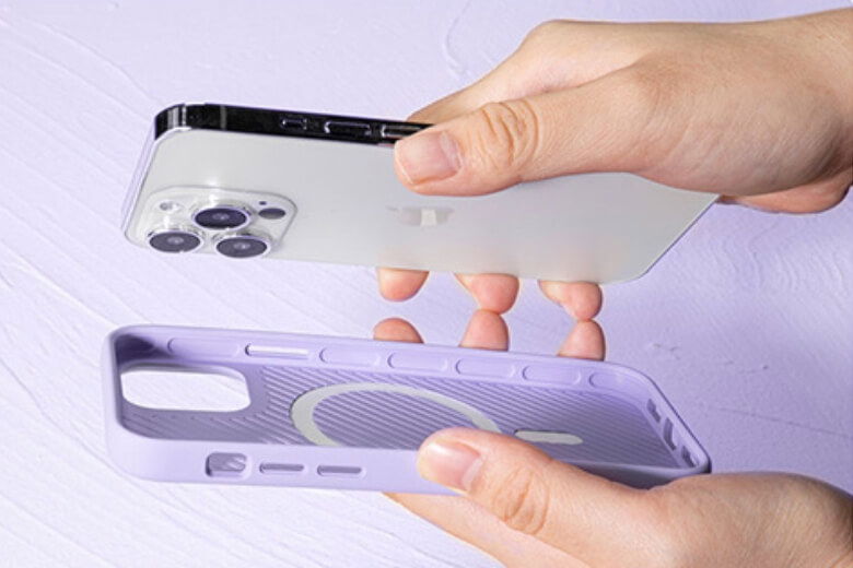 Không cần mắc phải dây sạc và dễ dàng sạc , dùng phụ kiện công nghệ MagSafe