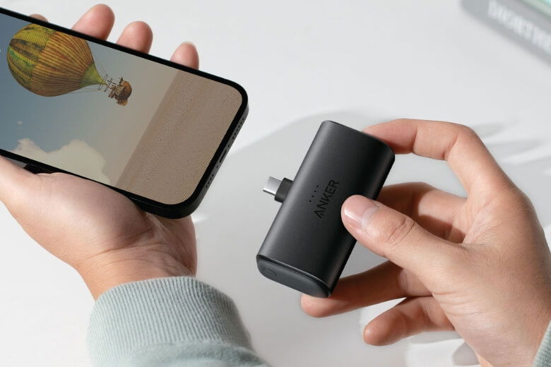 Pin sạc dự phòng Anker Nano 5000 22.5W (Built-In USB-C Connector) A1653 - Bất kể bạn đang ở đâu, bạn có thể sạc điện thoại mà không cần phải tìm kiếm nguồn điện gần đó