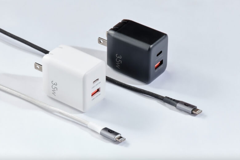 Bộ Combo cáp sạc 9Fit 35W Type-C to Lightning màu đen - Giúp truyền dẫn tín hiệu,  hỗ trợ sạc nhanh và truyền dữ liệu tốc độ cao