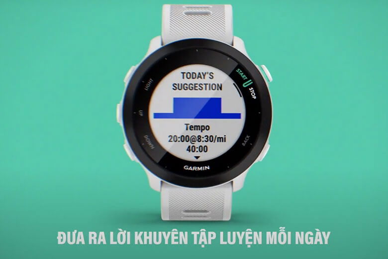 Tính năng, chế độ theo dõi luyện tập