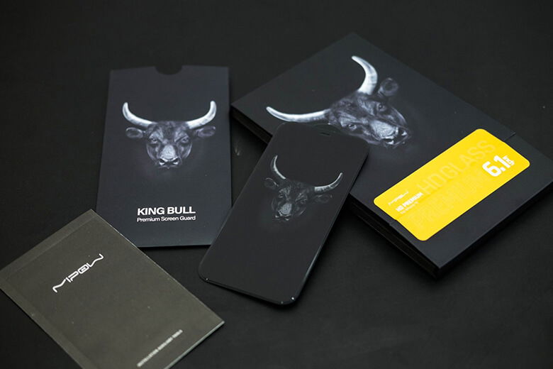 Miếng dán cường lực Mipow KingBull HD iPhone 11 Pro Max - Cảm giác vuốt chân thật, khả năng bảo vệ đỉnh cao