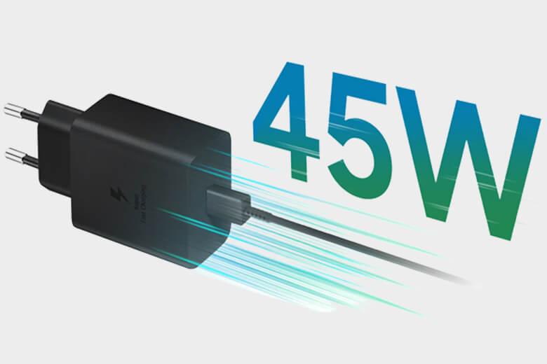 Hỗ trợ công suất lên đến 45W