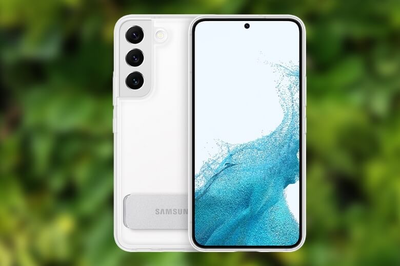 Ốp lưng Samsung Galaxy S22 Clear Standing Cover - Cung cấp hiệu quả cao trong việc chống sốc từ bên ngoài