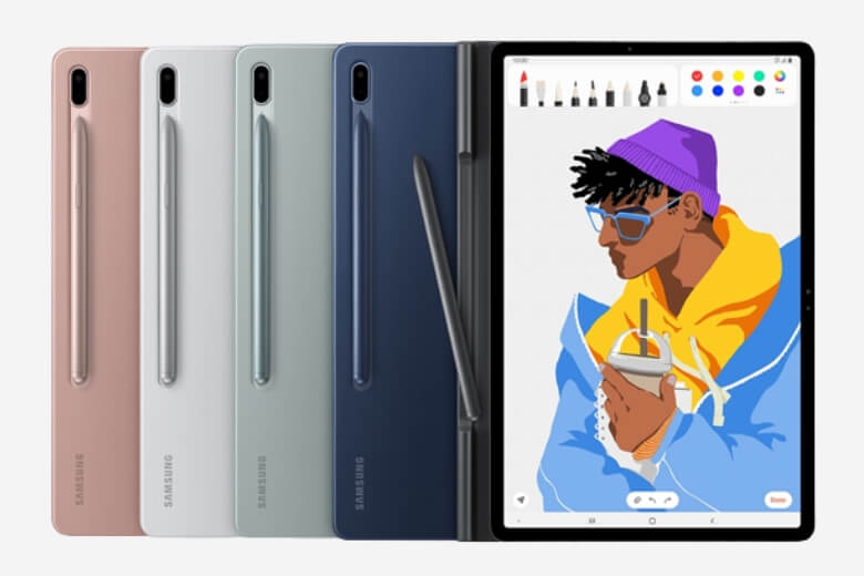 Bao da Samsung Galaxy Tab S7 Fe - Các góc bảo vệ toàn diện giúp giảm thiểu thiệt hại khi máy tính bảng bị rơi