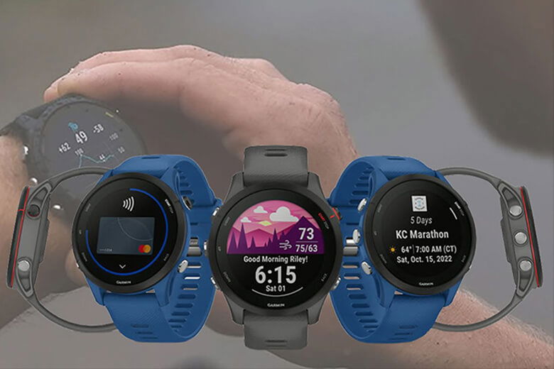 ồng hồ Garmin Forerunner 255S còn được trang bị hệ thống GLONASS và Galileo.
