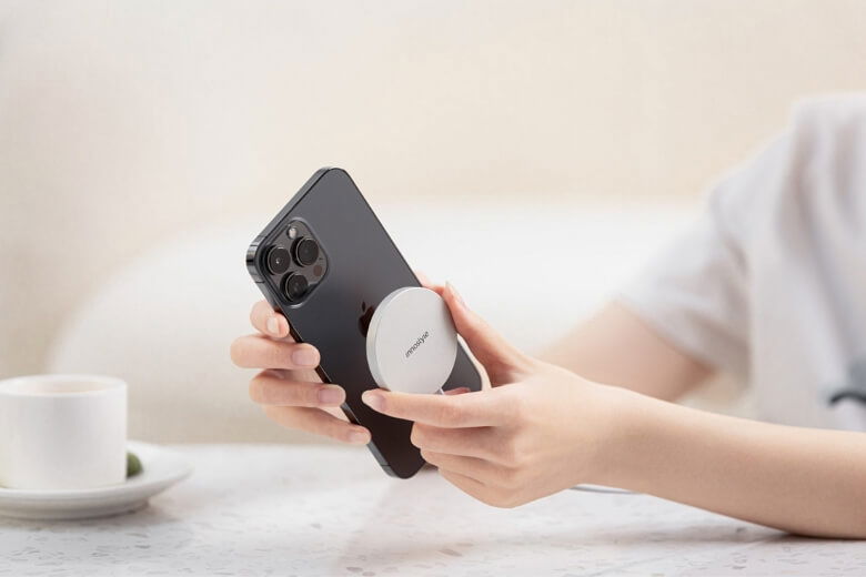 Hình tròn nhỏ nhắn với lực hít từ tính mạnh mẽ