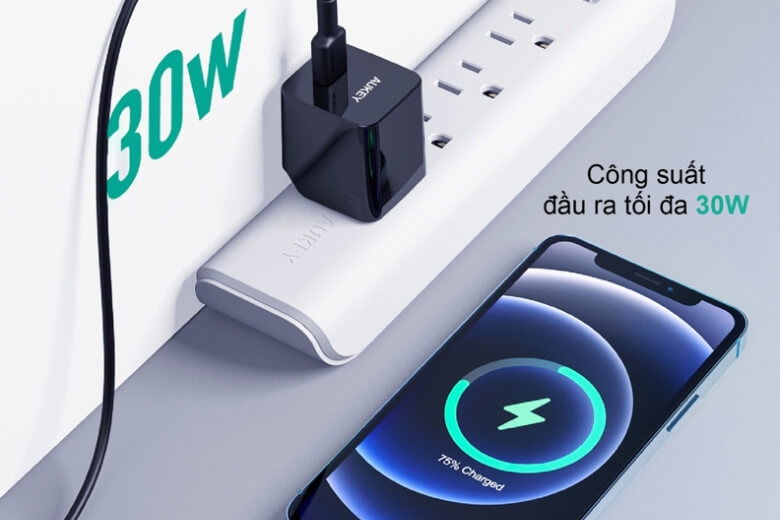 Bộ Combo cáp sạc Aukey 30W C-C CD5 màu đen - Sự lựa chọn tuyệt vời cho việc sạc và truyền dữ liệu với hiệu suất tối đa