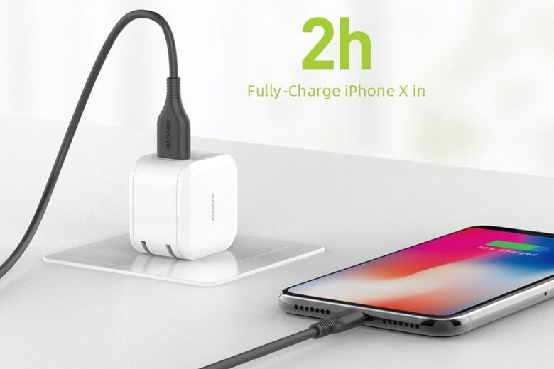 Bộ Combo cáp sạc Innostyle 12W Lightning màu xanh lá - Lựa chọn lý tưởng cho việc sạc và đồng bộ các thiết bị Apple của bạn