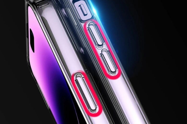 ốp lưng iPhone 11 Dux Ducis Clin được thiết kế để khớp chính xác với các góc cạnh, các nút bấm và mặt sau camera của iPhone 11