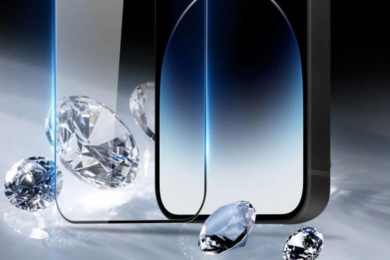 Nhờ vào lớp phủ oleophobic, miếng dán cường lực giữ được vẻ sáng bóng và sạch sẽ trên màn hình điện thoại của bạn