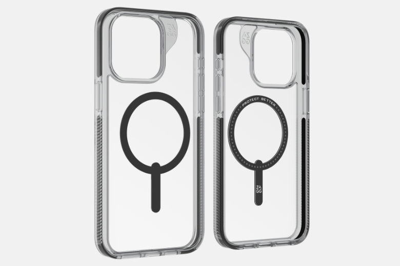 Ốp lưng iPhone 15 Pro Max ZAGG Santa Cruz MagSafe trong đen - Siêu mỏng mang lại sự thoải mái khi cầm trên tay và khả năng chống lực tác động hiệu quả