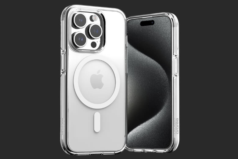 Ốp lưng iPhone 15 Pro Max Araree Duple MagSafe - Chất liệu cứng cáp dẻo dai, thiết kế ba chiều, khả năng chống trầy và chống sốc vượt trội