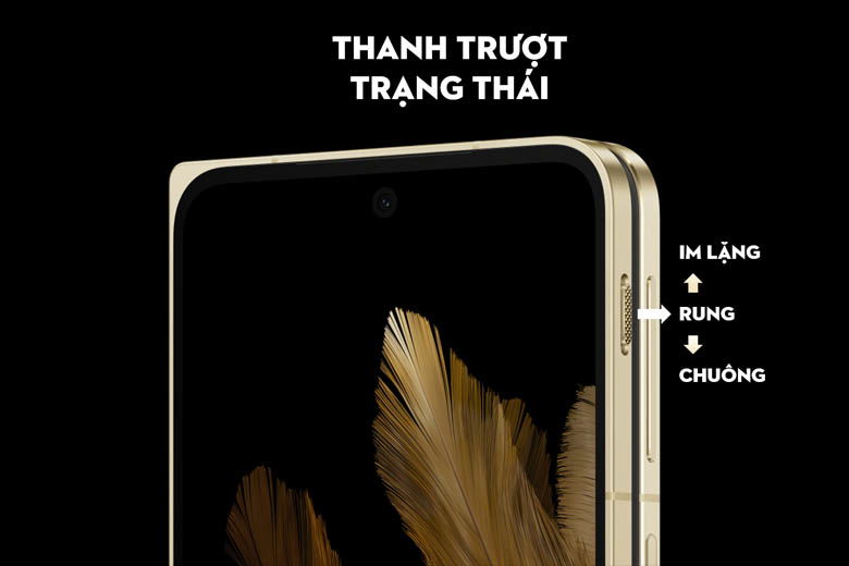 OPPO Find N3 có thanh trượt trạng thái