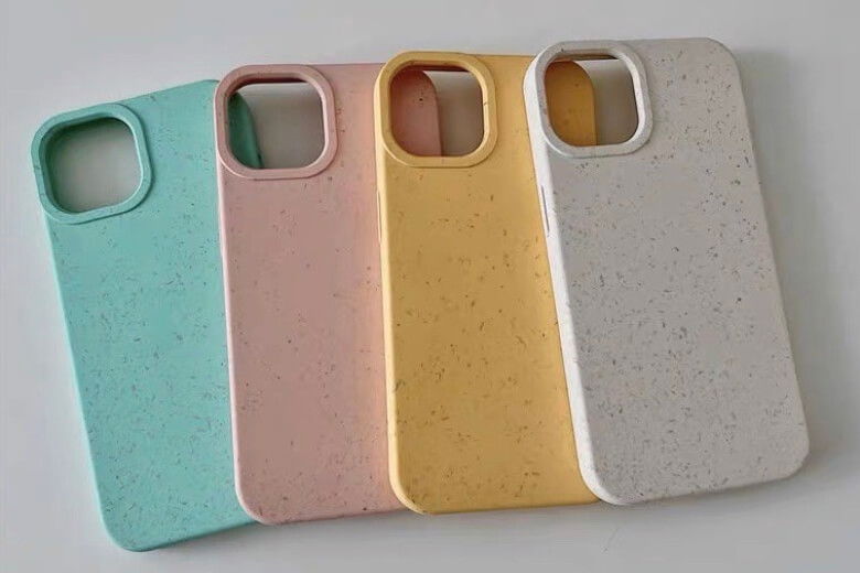 Ốp lưng iPhone 13 Zoda sợi lúa mạch - Hấp thụ và phân tán lực tác động khi điện thoại rơi rớt hoặc va chạm mạnh, giảm thiểu tổn thương