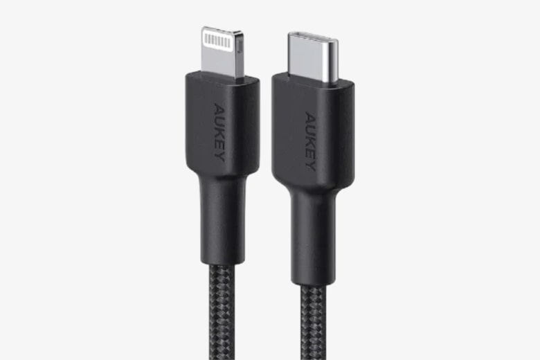 Cáp sạc Aukey C-Lightning MFi CB-CL3 0.9m - Sạc siêu tốc, đồng hành cùng mọi phút giây