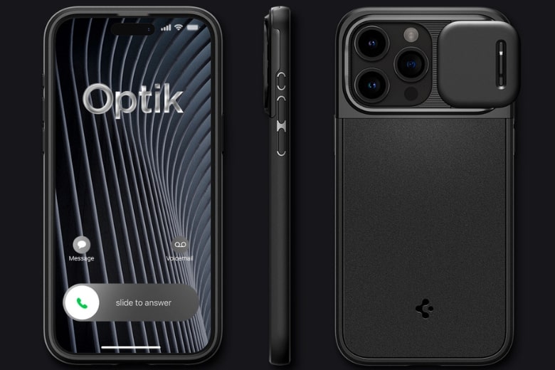 Ốp lưng iPhone 15 Pro Max Spigen Optik Armor MagFit - Hành trình bảo vệ từ Spigen đến iPhone của bạn