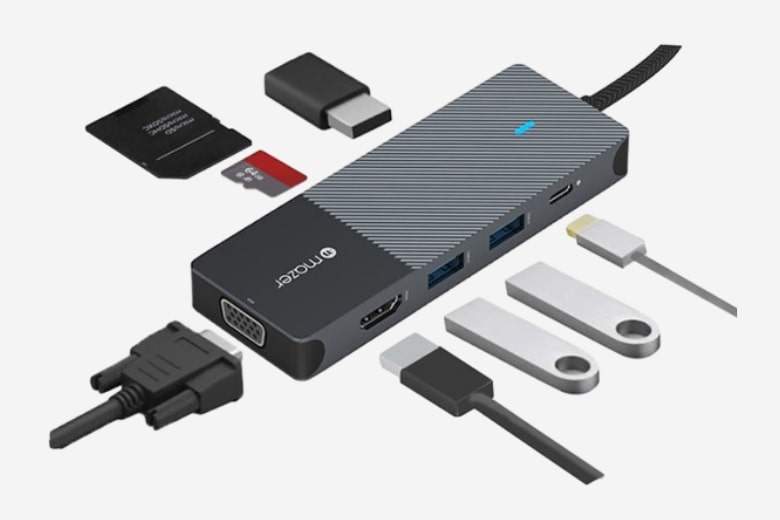 Cổng chuyển đổi Mazer Multimedia Pro 8in1 USB-C - Đa nhiệm đỉnh cao cho dân công nghệ làm việc hiệu quả mọi lúc, mọi nơi
