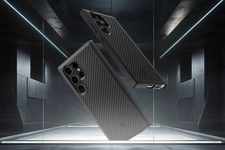 Ốp lưng Samsung Galaxy S24 Ultra Spigen Core Armor - Vẻ đẹp bất khả xâm phạm thiết bị trong “lớp giáp” Spigen