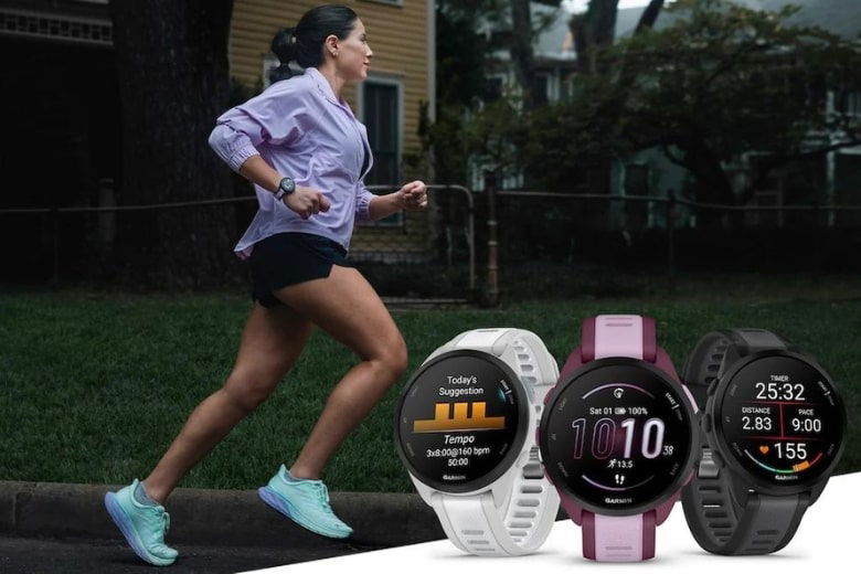 Đồng hồ thông minh Garmin Forerunner 165 - Tích hợp đầy đủ năng lượng và sẵn sàng cho mọi thử thách hàng ngày hay mục tiêu luyện tập