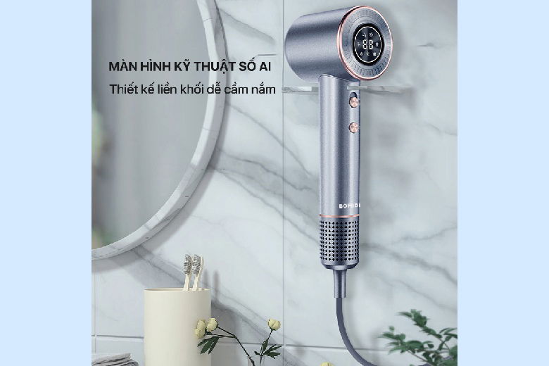 Công suất cao giúp sấy tóc khô nhanh
