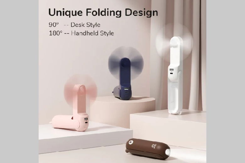 V&igrave; sao quạt cầm tay mini 3in1 Jisulife F8X 4800mAH đ&aacute;ng mua