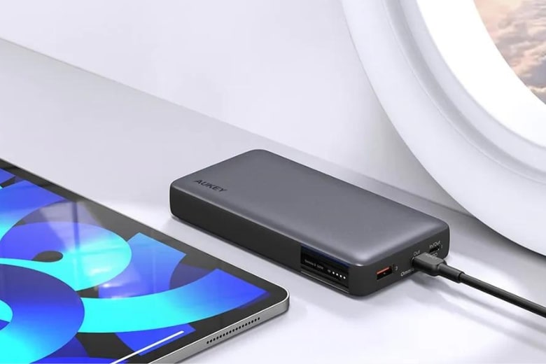 Pin sạc dự phòng Aukey 20.000mAh PB-Y42 - Tận hưởng công nghệ sạc nhanh 30W, giúp rút ngắn thời gian chờ đợi