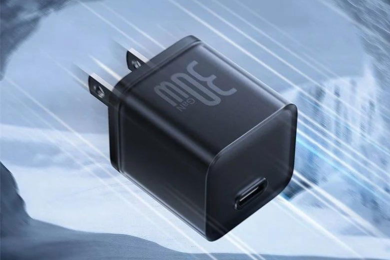 Củ sạc nhanh Baseus GaN5S 1C 30W US - Hiệu năng mạnh mẽ tối ưu hóa thời gian sạc