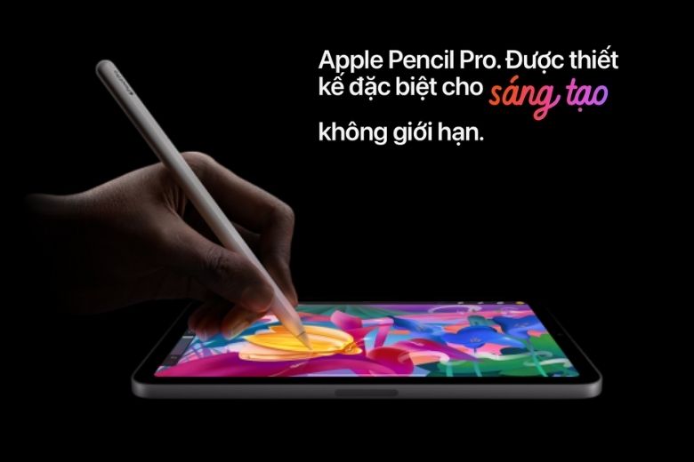 Sáng tạo khi kết hợp cùng Apple Pencil Pro