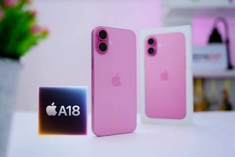 iPhone 16 Plus 128GB hiệu năng đột phá với chip A18