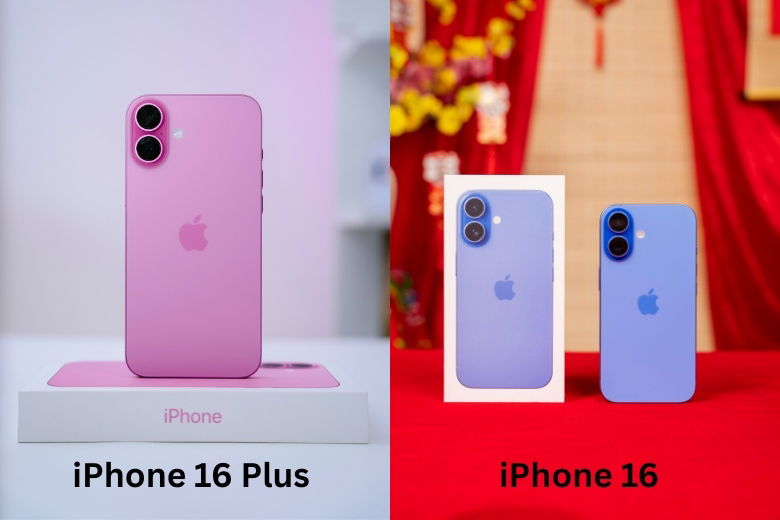iPhone 16 Plus 128GB so với iPhone 16
