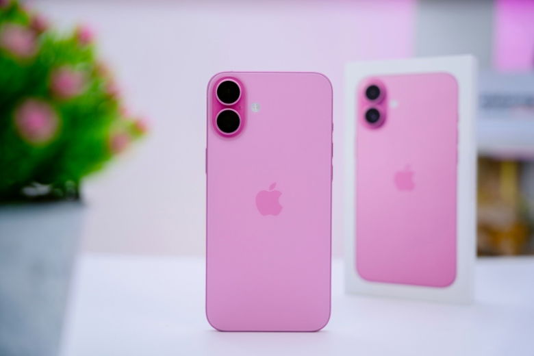 iPhone 16 Plus 128GB thiết kế camera xếp dọc
