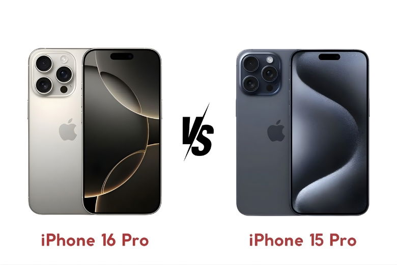 iPhone 16 Pro 128GB so với iPhone 15 Pro 128GB