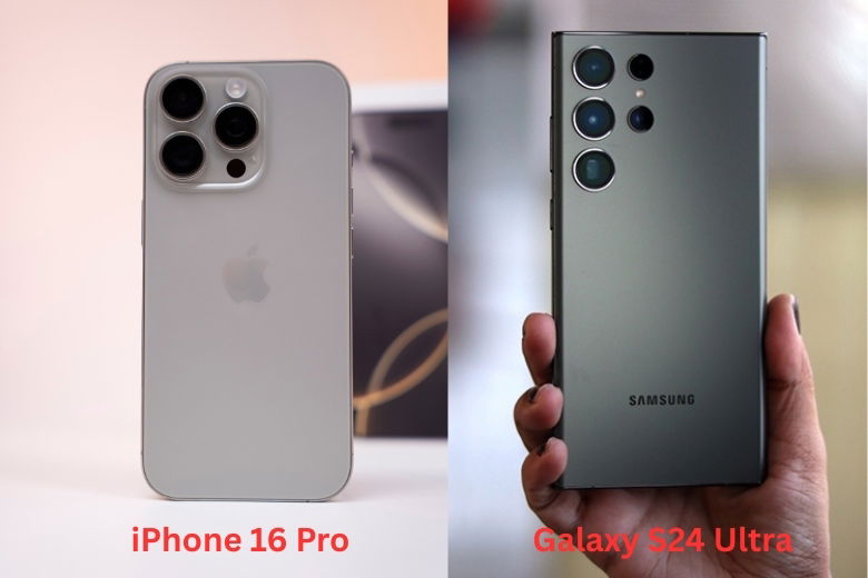 iPhone 16 Pro 128GB so với Samsung Galaxy S24 Ultra