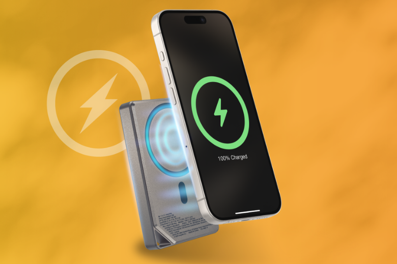 Pin sạc dự phòng Mophie Essentials Snap+ 10.000mAh Metallic