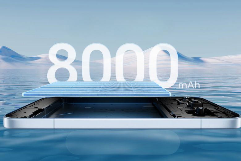 Honor 500 có pin khủng 8000mAh và sạc nhanh 80W