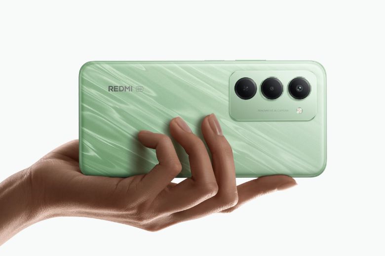 Thiết kế Xiaomi Redmi 15 5G tinh tế với công nghệ chống bụi nước IP64