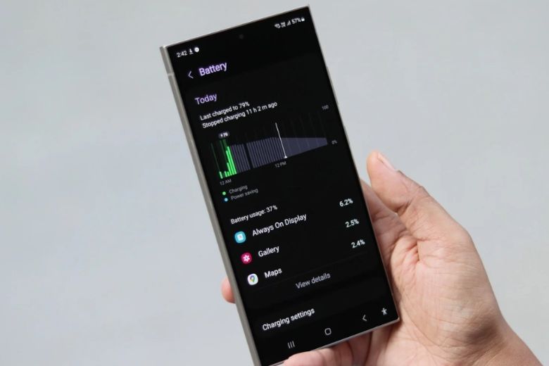 Samsung Galaxy S25 Ultra 5G 256GB cũ dung lượng pin khủng