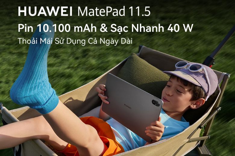 HUAWEI MatePad 11.5 PaperMatte 256GB pin bền bỉ cho ngày dài